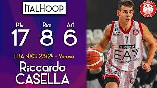 Riccardo CASELLA - Highlights LBA Next Gen Cup 2023/24 - Varese