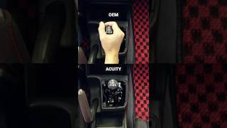 OEM Shifter vs ACUiTY Short Shifter (#8thgencivic)