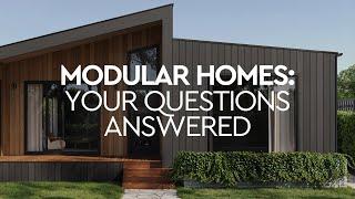 Our Modular Homes: We Answer Your Questions! 