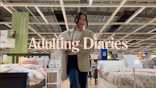 Adulting Diaries | Declutter & reset with me, week in my life | No talk vlog 