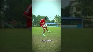 Look up pass ️ #footballshorts #enjoyfootball #ytshorts #enjoysports #footballmatch #ytshorts