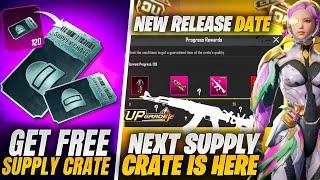 Next Supply Crate Is Here | Upgraded Gun In Supply Crate? | Get Free Supply Crate | Pubgm\Bgmi