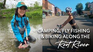 Camping, Fly Fishing & Biking Along the Root River