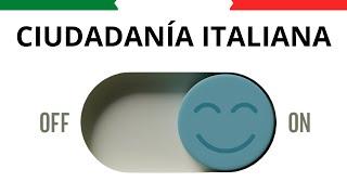 CIUDADANÍA ITALIANA DESDE CERO 2025