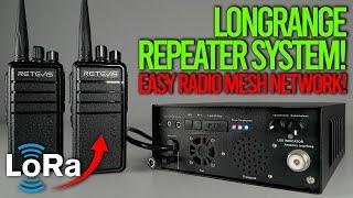 This Private Lo-Ra Mesh Long Range Repeater System Is Awesome!