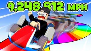 I Became The Fastest in Kart Racing Simulator in Roblox