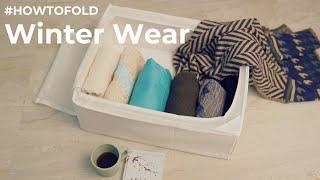 Folding Tutorials for an easy to maintain wardrobe!