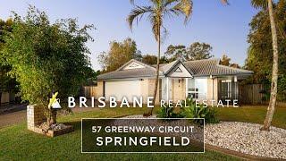 Brisbane Real Estate - 57 Greenway Circuit | Springfield