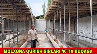 MOLXONA QURISH SIRLARI 40 TA BUQA BOQISH UCHUN 90-567-80-98