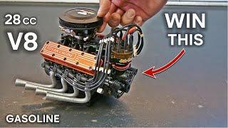 New Toyan SMALL Block V8 Engine GIVEAWAY! #stirlingkit #whyweengine