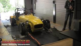 Mappning MaxxECU - 137WHP Westfield Superseven - Maxxtuning AB