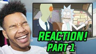 Rick and Morty Season 3 Episode 1 "The Rickshank Rickdemption" REACTION! (Part 1)