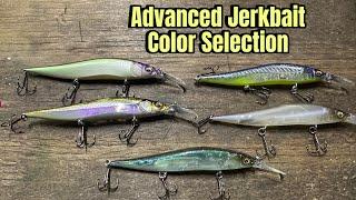 My System For Choosing The Best Jerkbait Color…