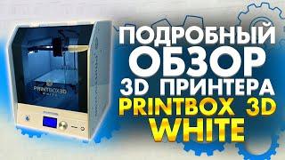 Обзор русского 3D принтера PrintBox3D WHITE от 3Dtool | Надежный 3Д принтер 2020 из России! Видео