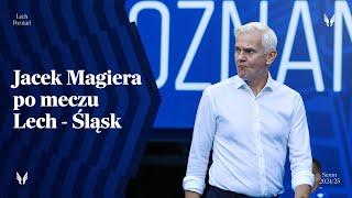 KONFERENCJA PRASOWA | Trener Jacek Magiera po meczu z Lechem Poznań