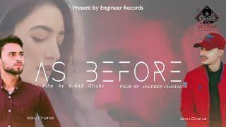 As Before | Vicky Chahal | Simmu Chahal | Jagdeep Chahal | New Punjabi Songs 2023