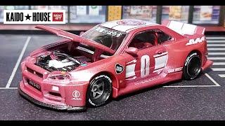 Nissan Skyline GT-R [R34] Kaido Racing Factory V1 - Kaido House & Mini GT