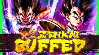 VERSATILITY THROUGH THE ROOF! 2x ZENKAI BUFFED LF VEGETA IS THE ACE FOR ALL! | Dragon Ball Legends