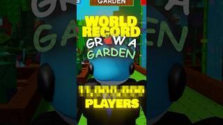 GROW A GARDEN Broke a WORLD RECORD!? #shorts @DapperFellas