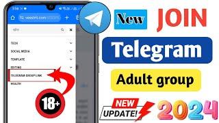 How to Add Telegram Group Links | Latest Telegram group link 2024 | Girls Telegram group