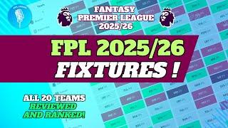 FPL Fanzone Premier League Fixtures Released All 20 teams ranked