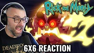 RICK AND MORTY 6X6 REACTION ''JuRICKsic Mort''