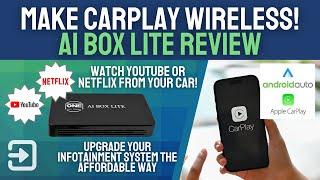 AI Box Lite Review | Make CarPlay Wireless!