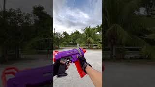 LEFT HANDED NERF SMG RELOAD