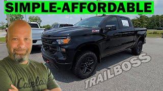 2025 Chevy Silverado 1500 Trailboss Custom Review! Capable And Affordable