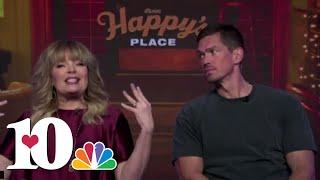 'Happy's Place' star Melissa Peterman, guest star Steve Howey says show is big 'Reba' reunion