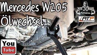 Mercedes W205 CDI Ölwechsel + Service Reset | Anleitung | Oil Change + Filter