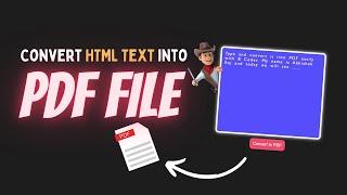 The ultimate guide to converting HTML to PDF with Javascript