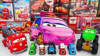 Disney Pixar Cars Unboxing Review l Lightning McQueen VS Mary | Cars On The Rocky Road | Fire Truck