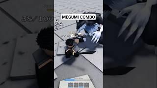 EASIEST MEGUMI COMBO | ROBLOX CURSED ARENA