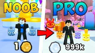  NOOB to PRO in Roblox Pet Simulator 99 