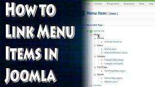 Joomla Tutorial: How to Link Articles to Your Menu