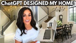 Can ChatGPT Design My Dream Home?!