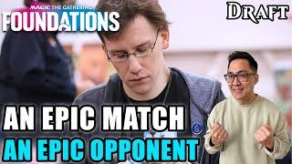 I Battled Sam Black And His Deck Was INSANE! | Foundations Draft | MTG Arena