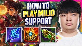 LEARN HOW TO PLAY MILIO SUPPORT LIKE A PRO! | DRX Beryl Plays Milio Support vs Leona!  Season 2023