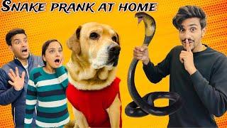 Snake prank at home | Leo Ki Tui me saap ghus Gaya | Anant Rastogi