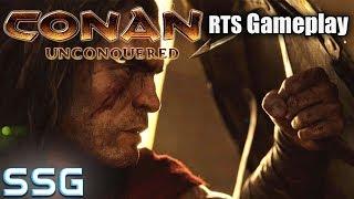 Conan Unconquered: RTS Gameplay  SeeShellGaming