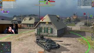 ДИКО УГАРНЫЙ БОЙ Т-100 ЛТ 1vs7 ● СТАТИСТ ПАЦИФИСТ ДИКО ТАЩИТ ● WoT Blitz