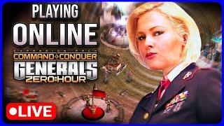 Trying Some Modded Maps in Online FFA Matches | C&C Generals Zero Hour