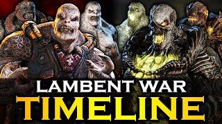 The FULL Lambent War TIMELINE in Gears of War Lore