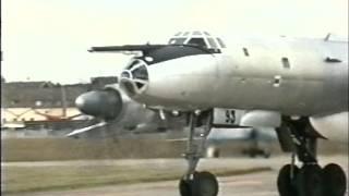 Tupolev Bears  TU142 Navy & TU95MS  Depart IAT 1994 Copyright Jetnoiseforever.