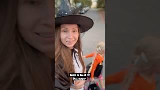 Собираем конфеты на Хэллоуин в Америке #halloween #хэллоуин #trickortreat #дети #русскиевсша