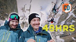 48 Hrs With The Inseparable Ice Climbing Champions: Les Frères Ladevant | Climbing Daily Ep.2410