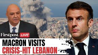 Macron in Lebanon LIVE: French President Macron Meets Lebanese President Aoun in Beirut | N18G