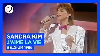 Sandra Kim - J'aime La Vie | Belgium  | Winner of Eurovision 1986