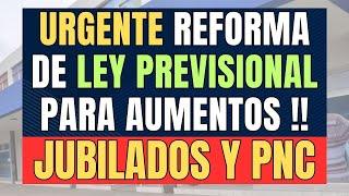  Urgente REFORMA de LEY: HABER DE $500.000  JUBILADOS y PENSIONADOS Anses